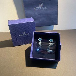 Swarovski Crystal Olive Chandelier Pierced Earring